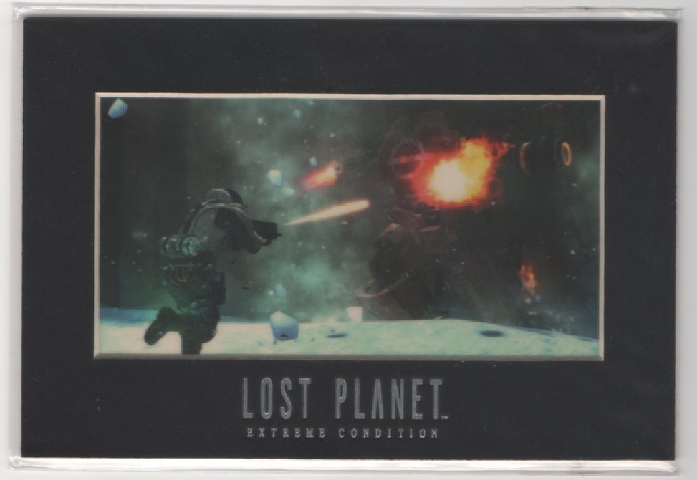 Lost Planet Extreme Condition Limited Edition Laser Cel 1/5000 Worldwide