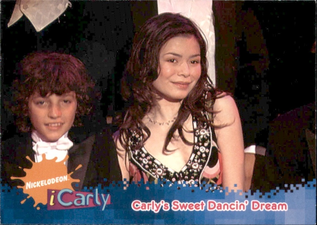 2009 Topps iCarly Nickelodeon - Carly's Sweet Dancin Dream Carly Shay Card #56