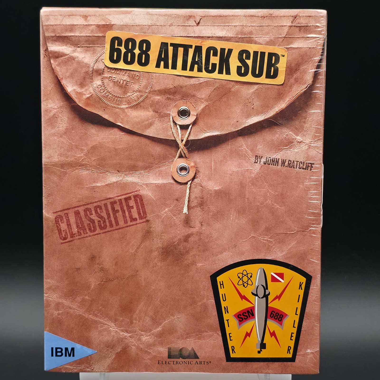 688 Attack Sub, 1989, Big Box, New & Sealed