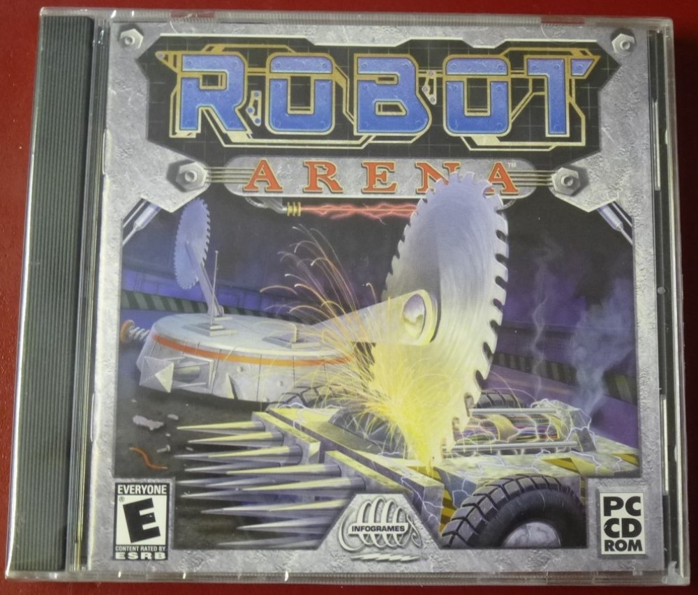 Video Game PC Robot Arena NEW SEALED Jewel