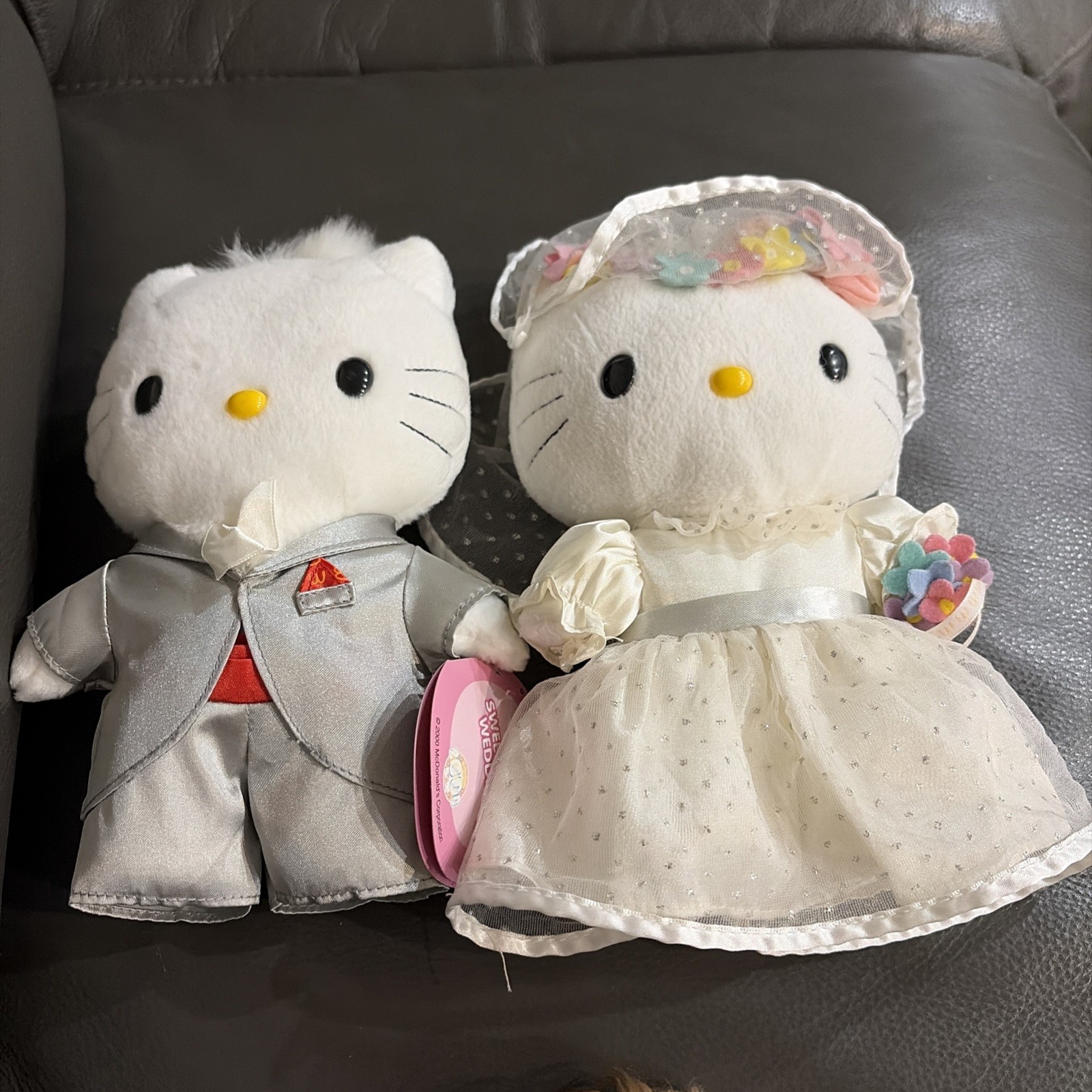 2000 Hello Kitty Dear Daniel McDonalds sweetheart wedding set  New w/o tag 