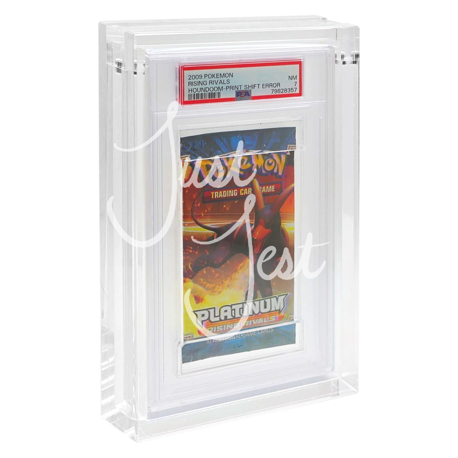 Magnetic Acrylic  Protective Case for PSA Graded Booster Packs