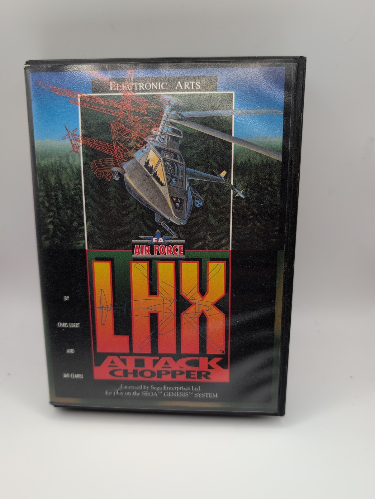 LHX Attack Chopper Sega Genesis Video Game