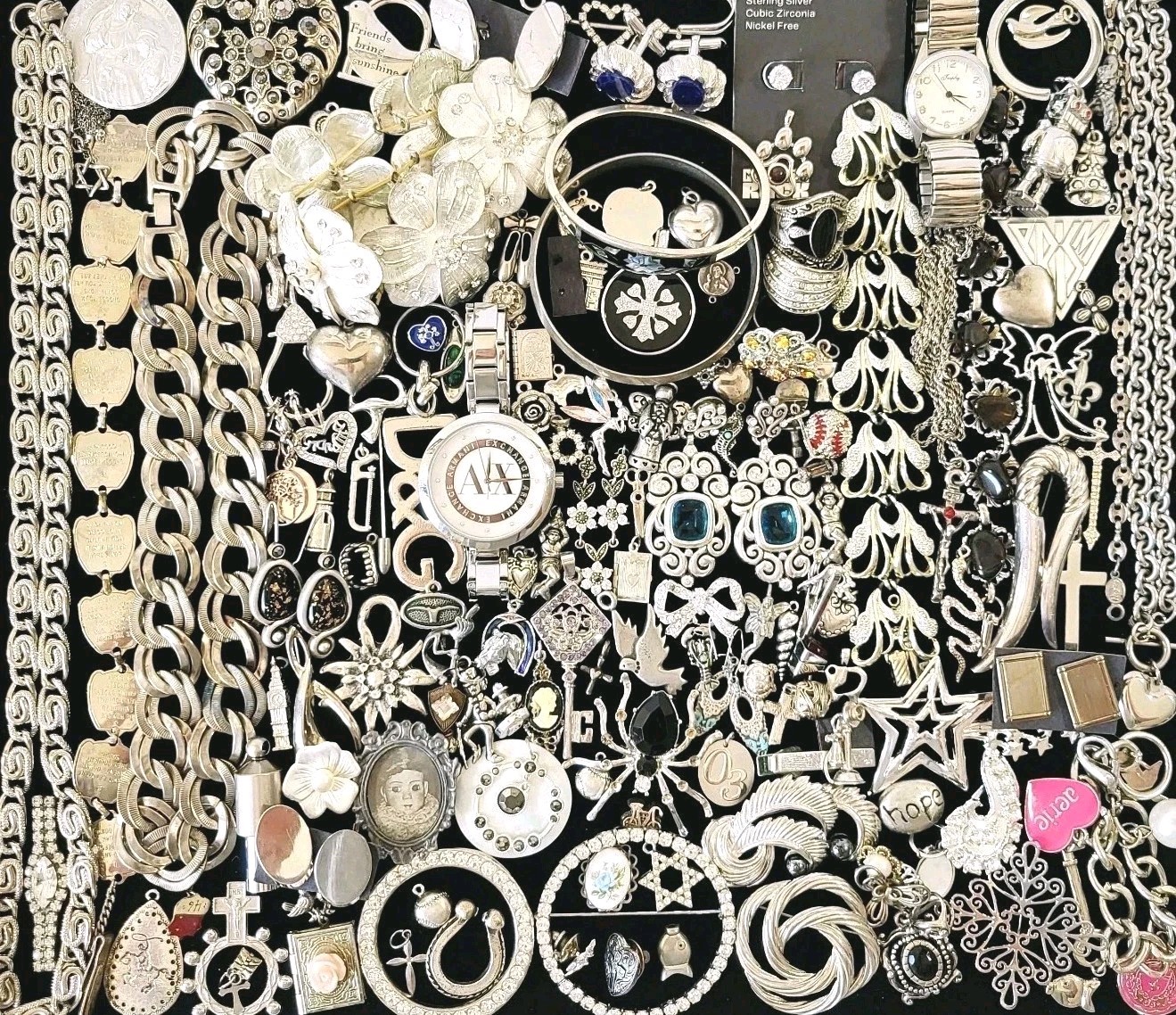 Vintage Junk Drawer Lot Mixed Metals Miscellaneous Collectibles