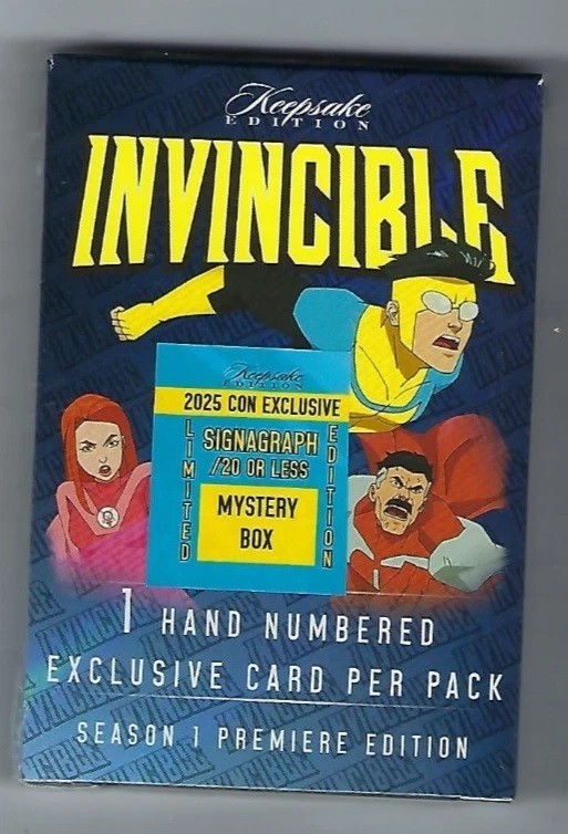 2025 Invincible: Keepsake Con Exclusive - Signagraph /20 or Less Sealed Box