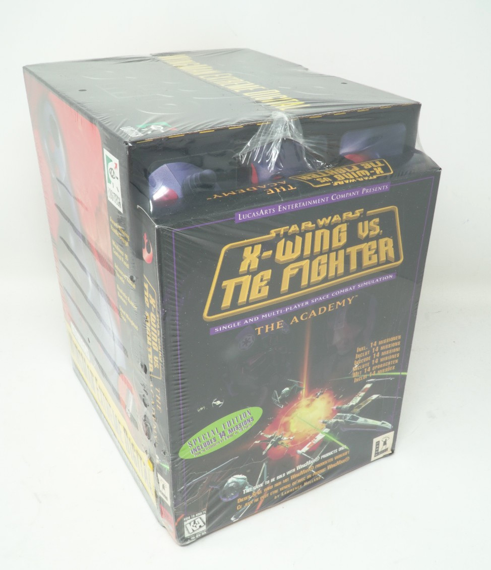 Star Wars X-Wing vs TIE Fighter PC Game Logitech Wingman Extreme NEW Computer
