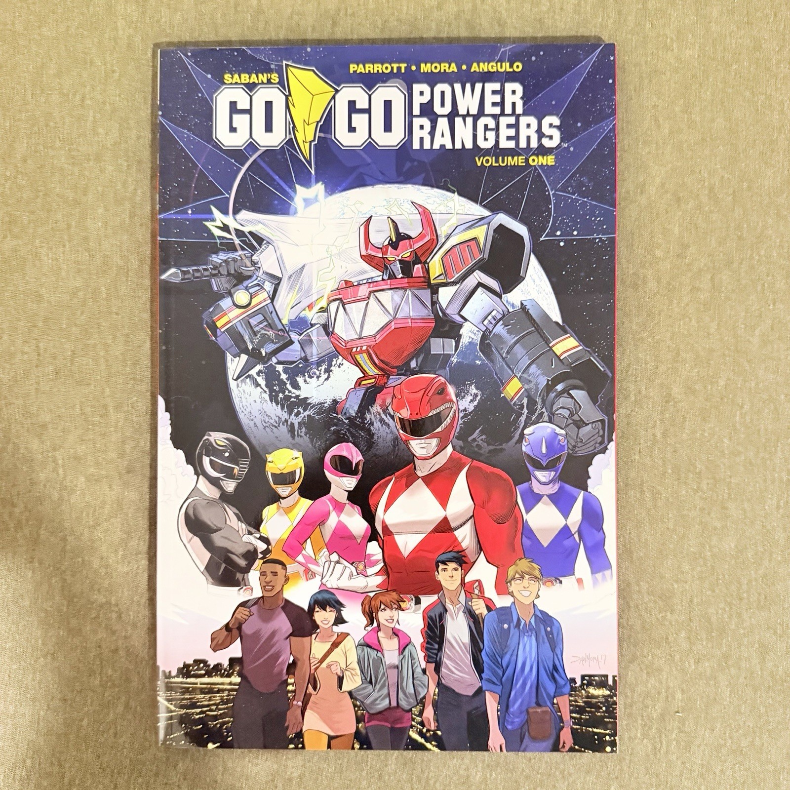 Saban's Go Go Power Rangers Volume 1 Graphic Novel Boom Studios TPB