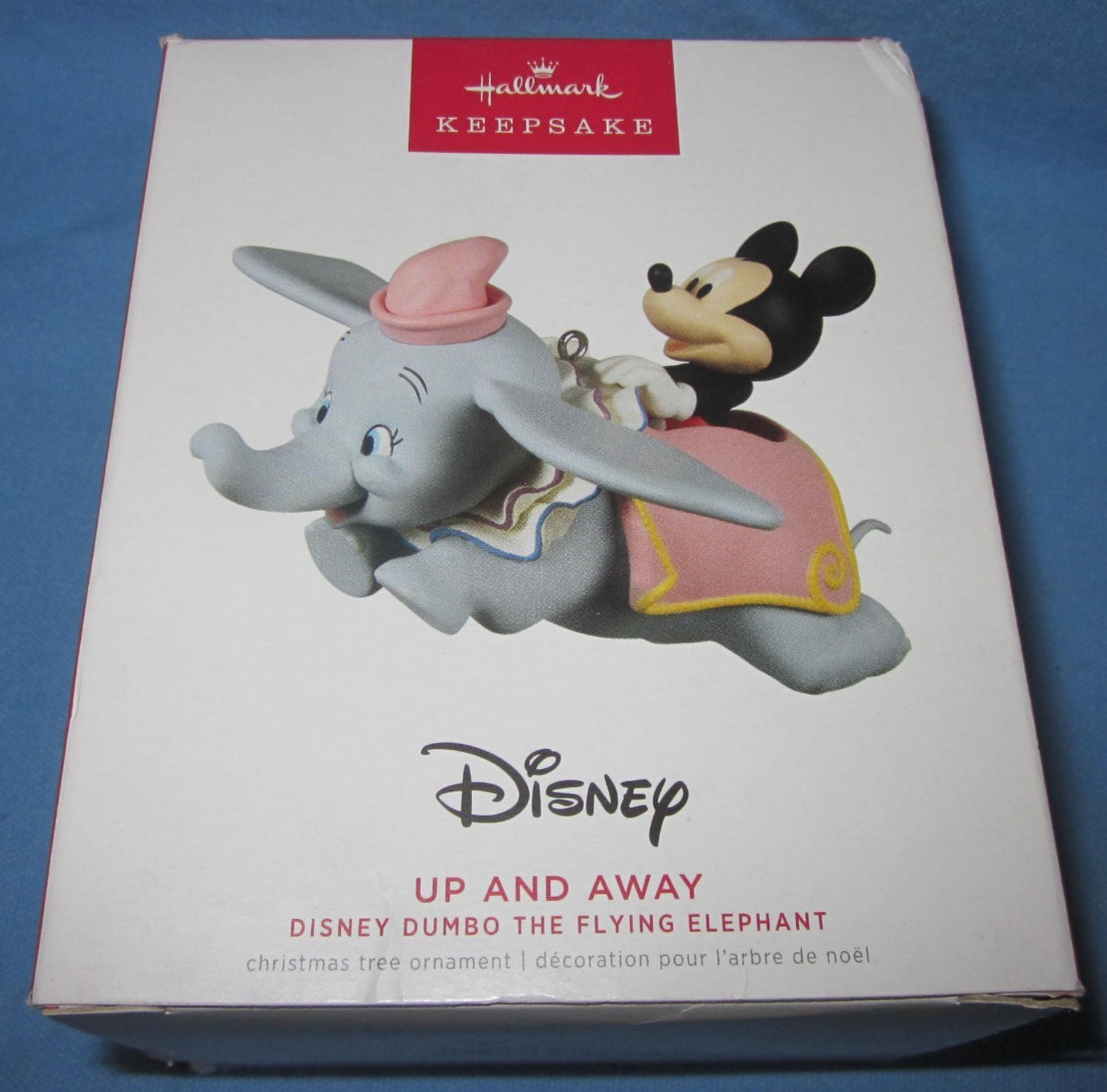 a 2022 Hallmark Christmas Ornament ~ Dumbo & Mickey ~ New in a Rough Box
