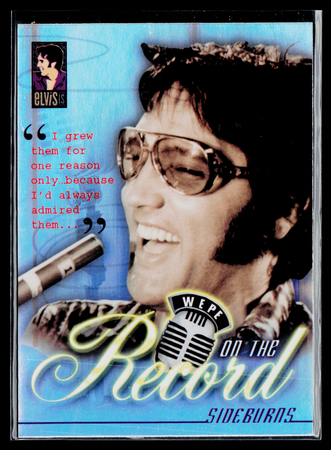 Lot of (4) Different Elvis Presley Cards - Elvis is series