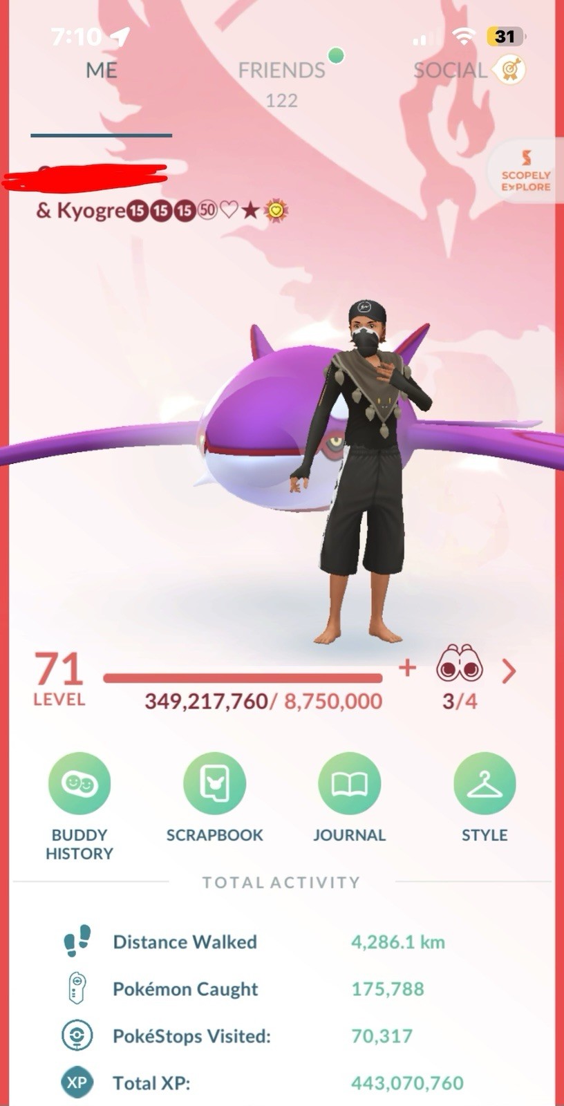 Pokémon GO Level 71 Game Account Shiny Collection w/ Legendary Pokémon