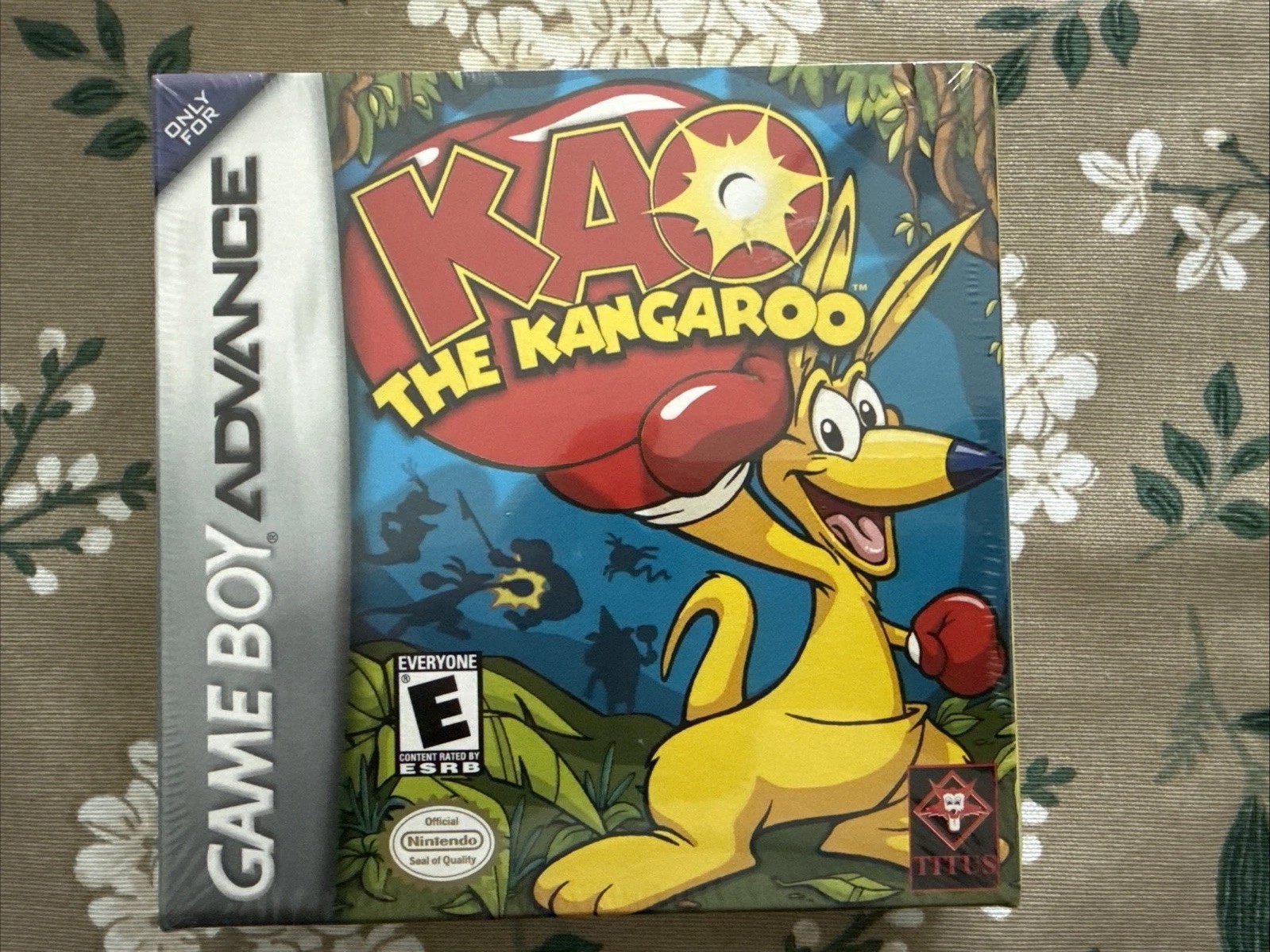 KAO THE KANGAROO Game Boy Advance New and Sealed