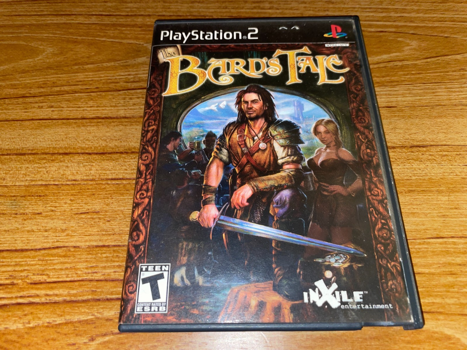 The Bard's Tale (PS2, 2005) TESTED/WORKS, NO MANUAL, BLOCKBUSTER VIDEO PACKAGING