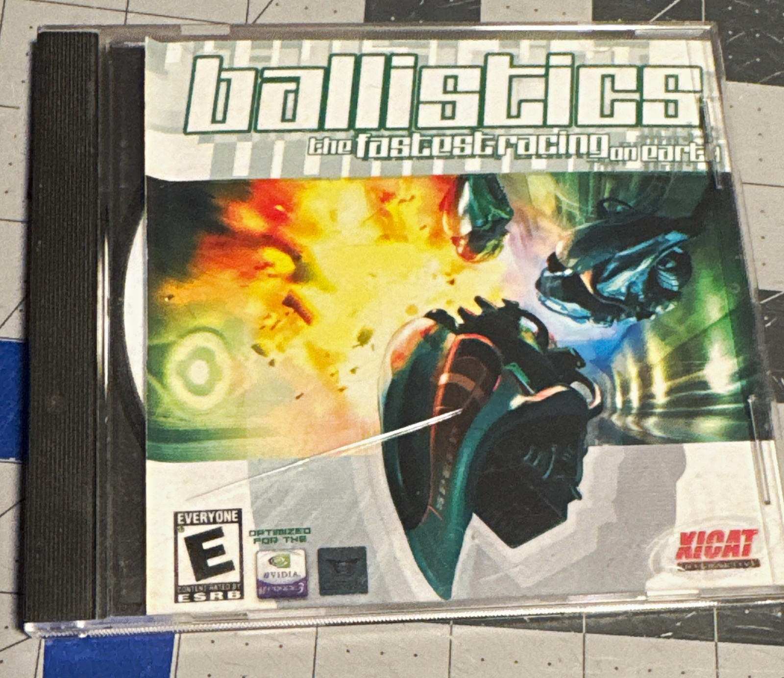 Xicat Interactive Ballistics PC Futuristic Racing (2001) E, Manual NTSC-U/C