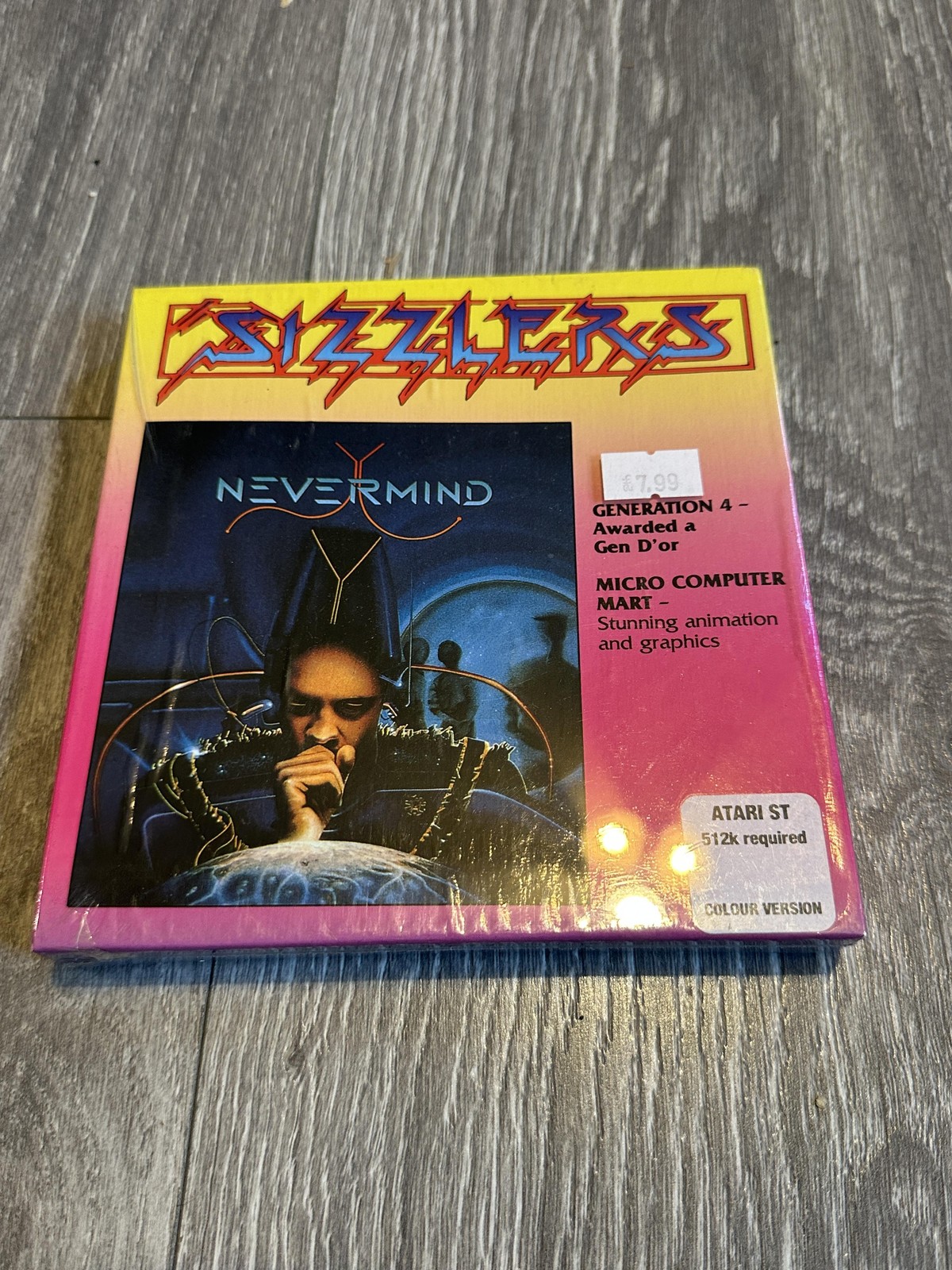 Vintage Never Mind Atari ST Video Game Psygnosis 1991 NEW Sealed Arcade Puzzle