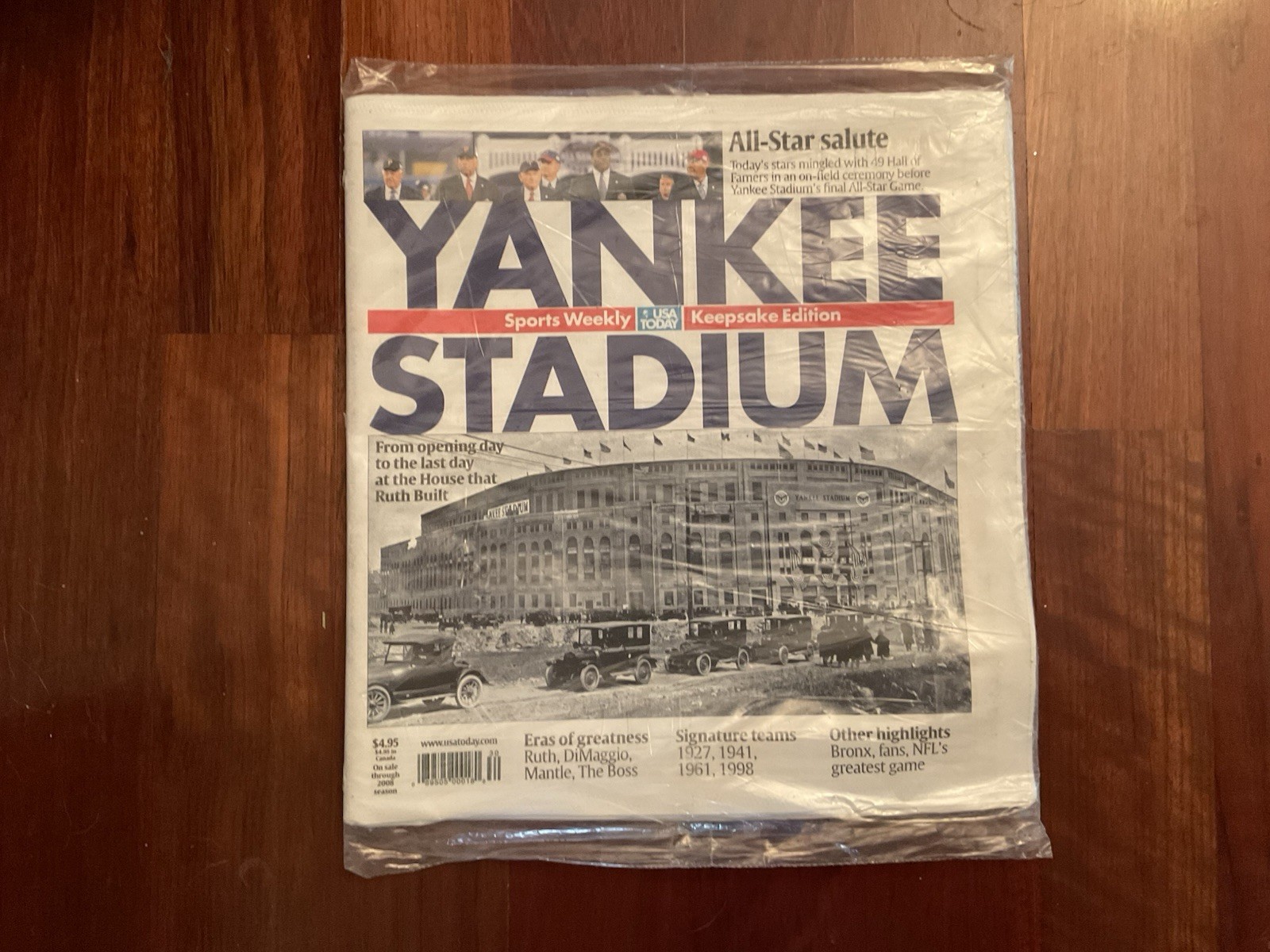 2008 USA Today Sports Weekly Keepsake Edition \