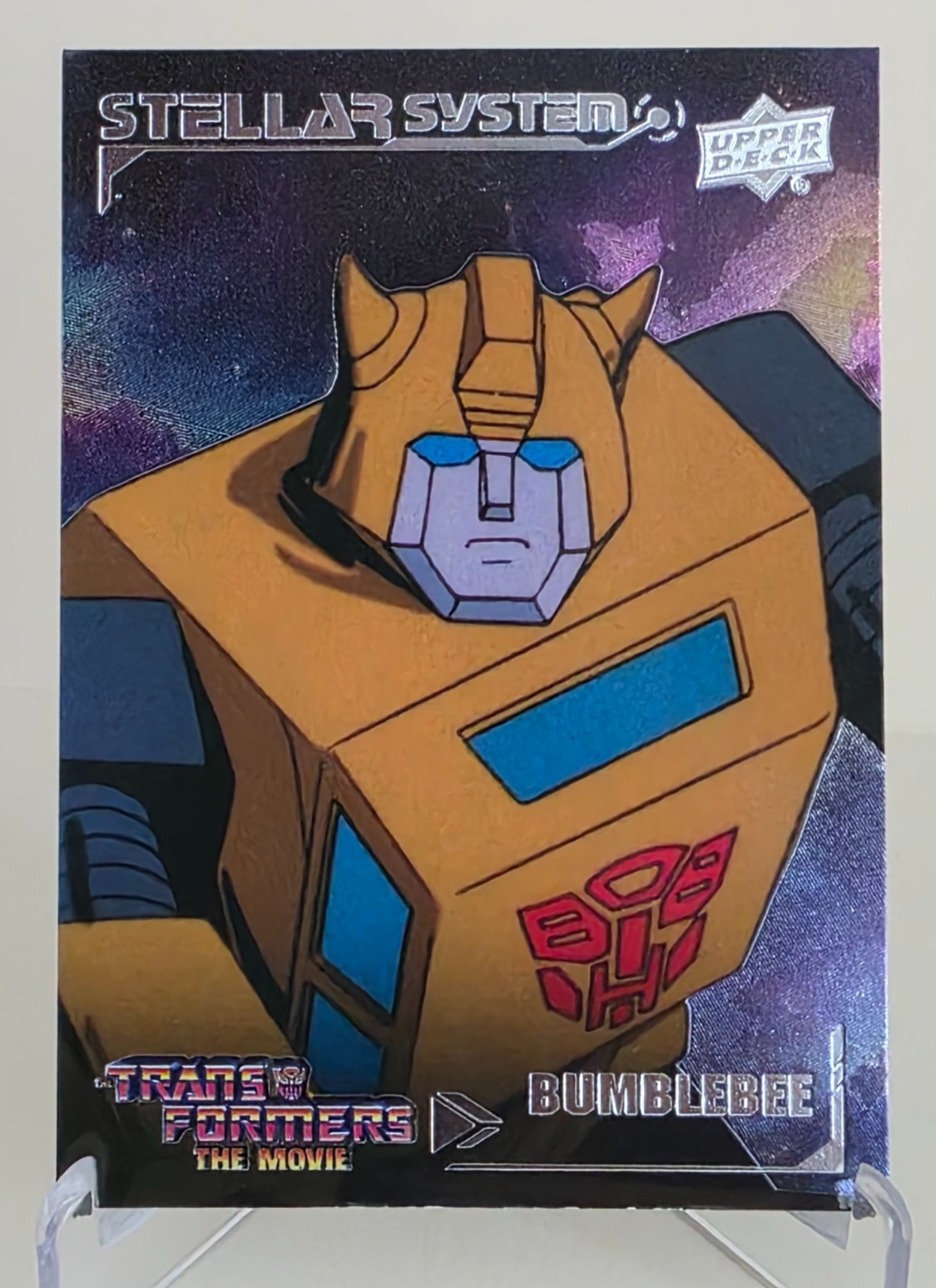 2026 UPPER DECK TRANSFORMERS 40th ANNIVERSARY BUMBLEBEE STELLAR SYSTEM SS-2