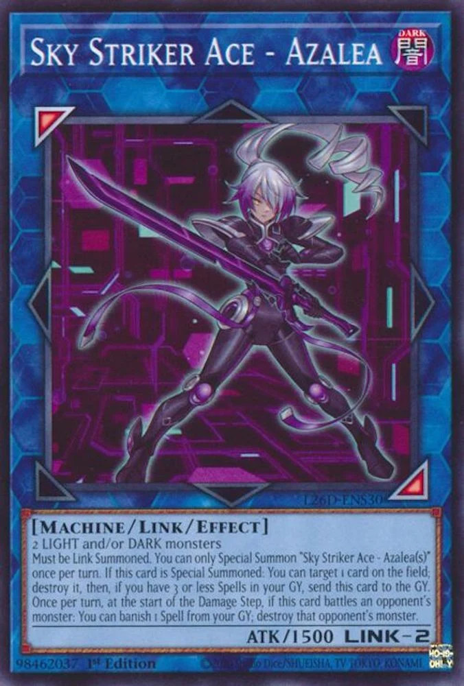 Yugioh L26D-ENS30 - Sky Striker Ace - Azalea - Common