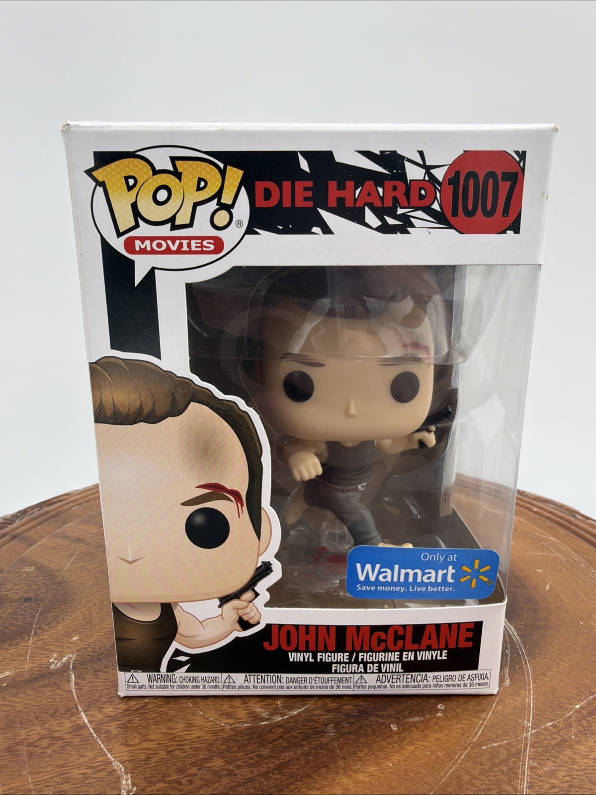 NEW IN BOX Funko Pop Die Hard JOHN MCCLANE #1007 Walmart Exclusive Figure A71