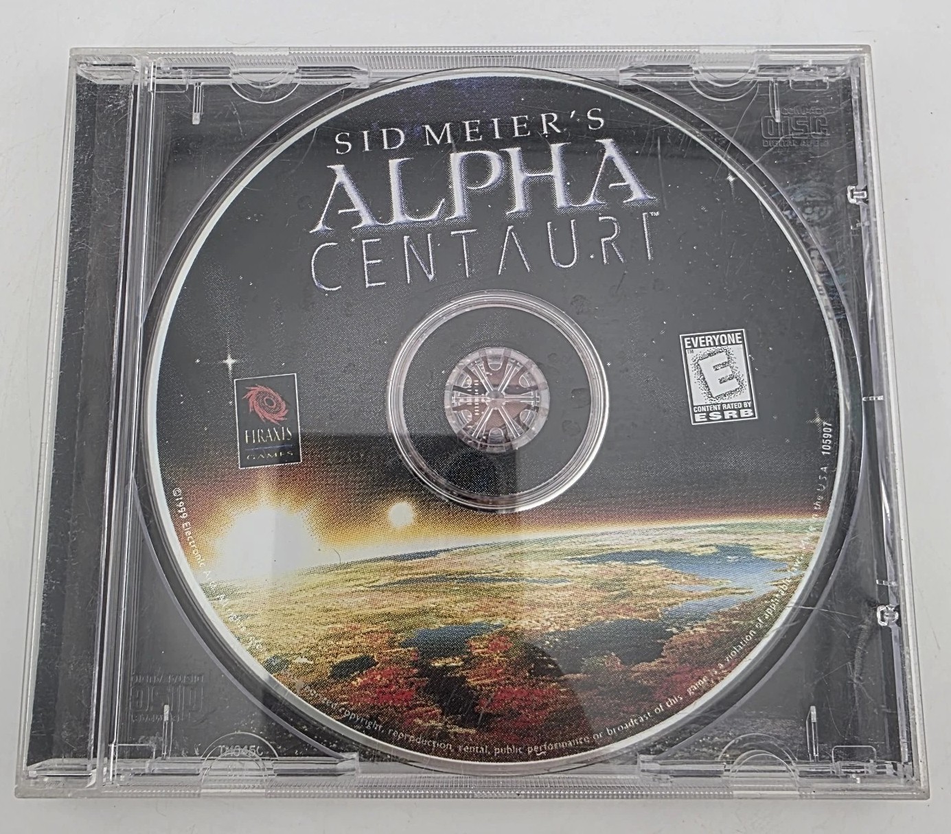 Sid Meyer's ALPHA CENTAURI PC Game - Windows 95/98 CD, 1999