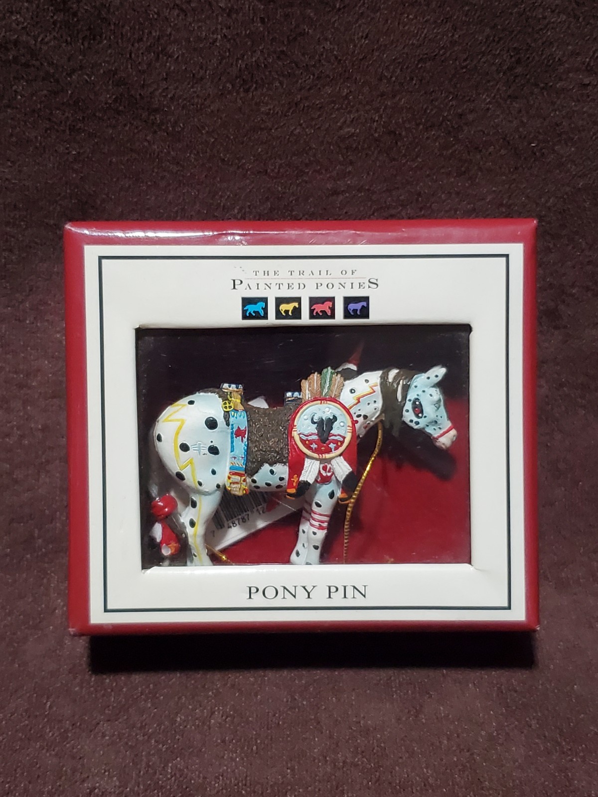 2005 The Trail Of Painted Ponies War Pony Brooch Pin