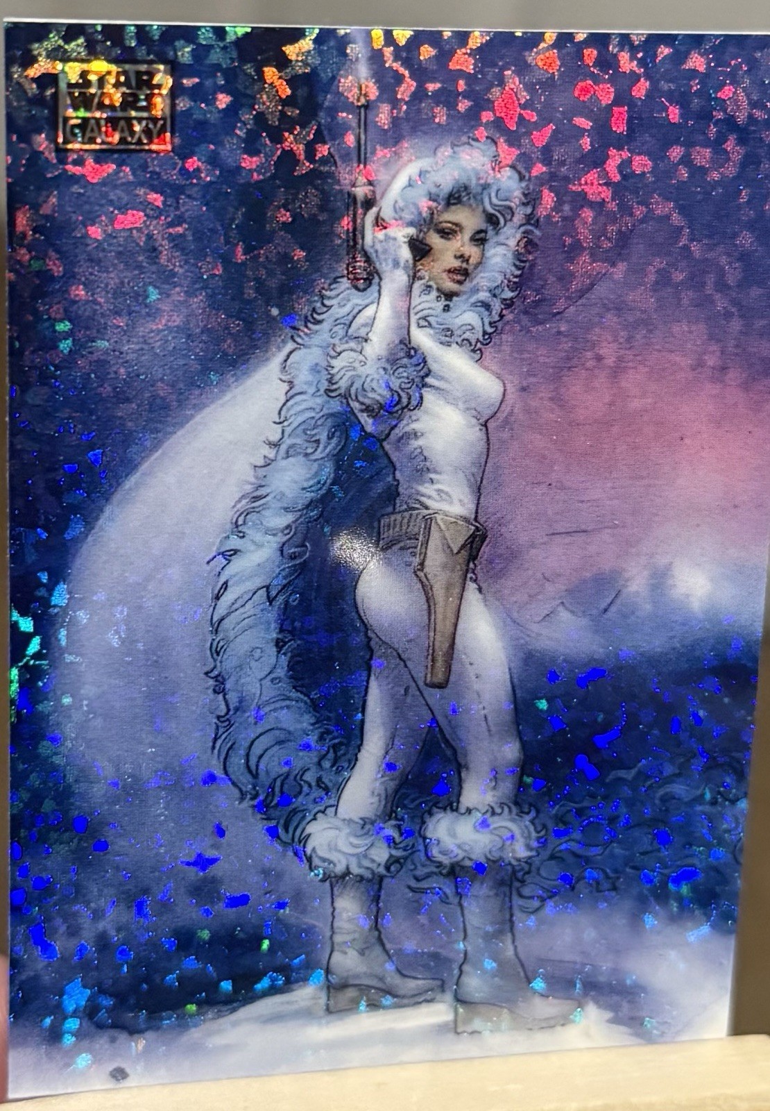 2026 Topps Star Wars Galaxy Padme A Chilly Reception #69 Mini Diamond Refractor