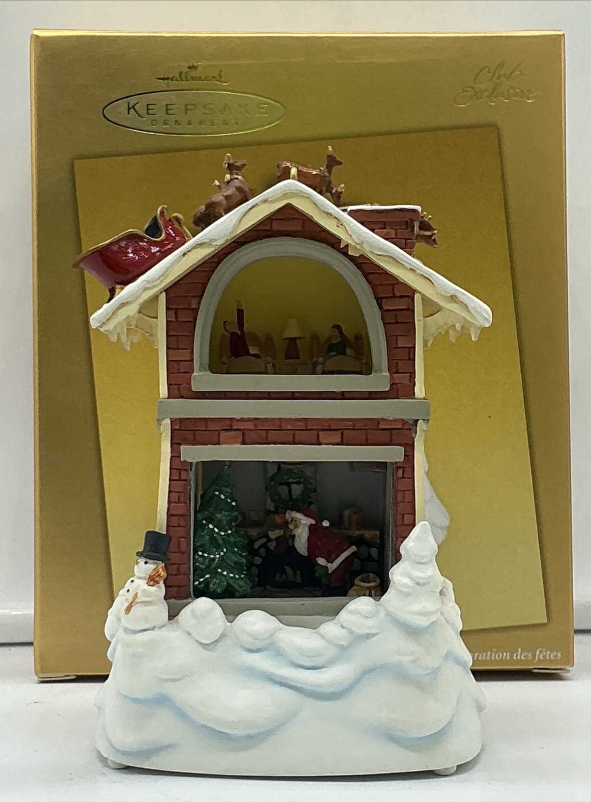 2005 Hallmark Keepsake Ornament It’s Christmas Eve Club Exclusive Edition SIGNED