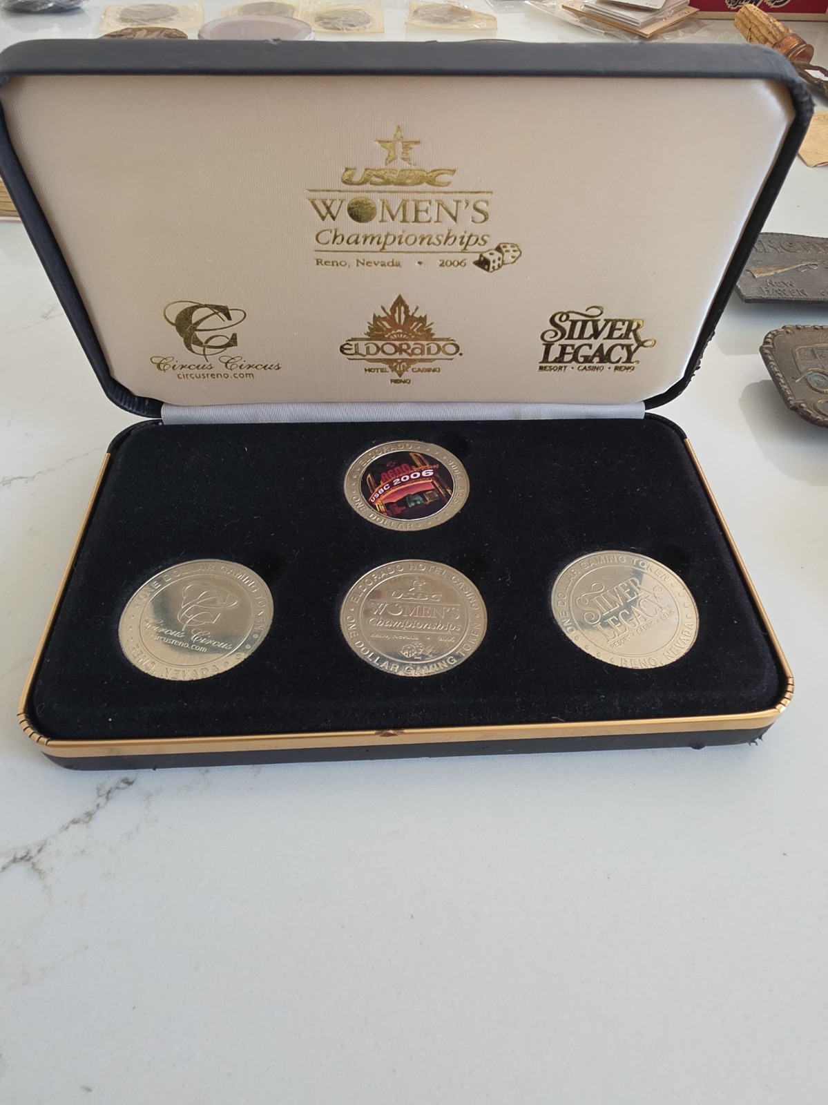USBC Women's Championship Reno, Nevada Collectors Coin Set.