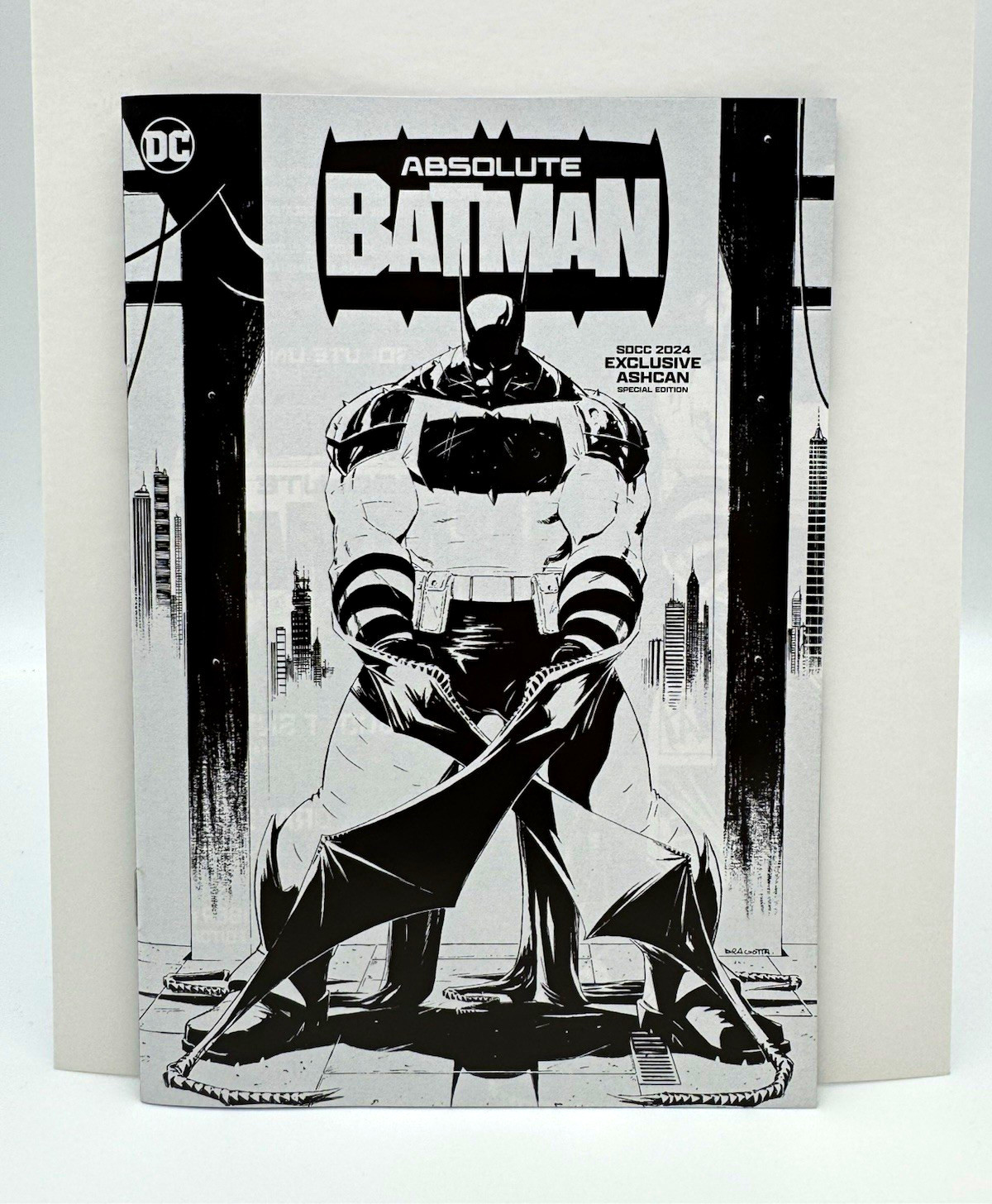 DC Comics Absolute Batman SDCC 2024 Convention Exclusive Ashcan B&W NM