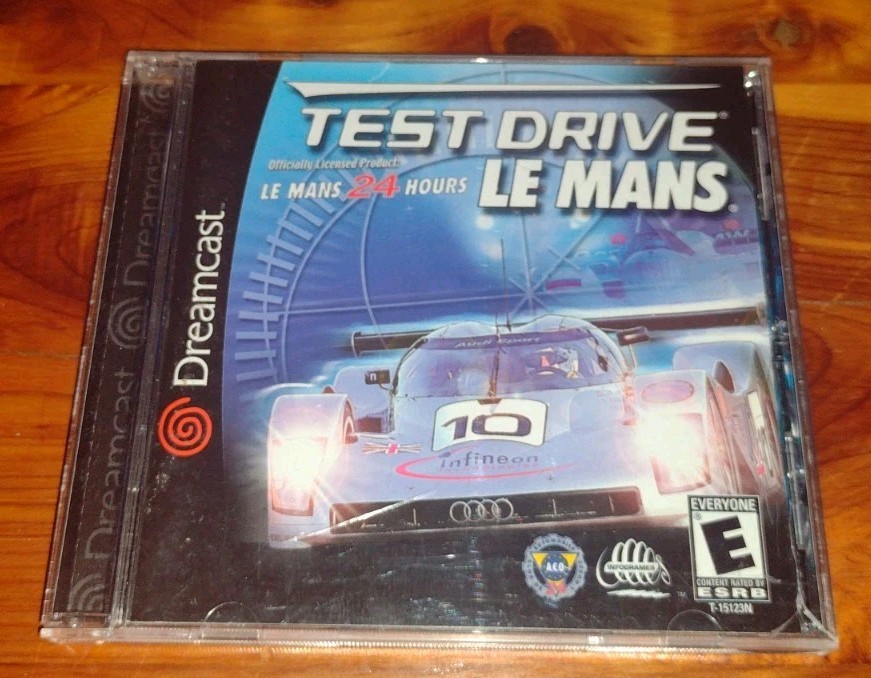 Test Drive Le Mans (Sega Dreamcast, 2000) CIB Untested 