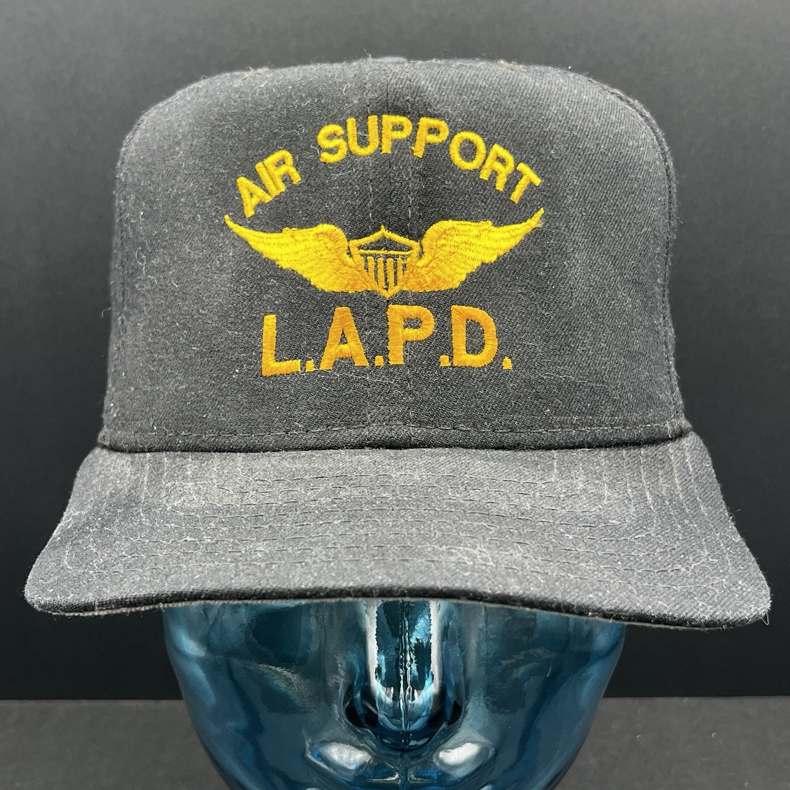 Vintage LAPD Air Support New Era Pro Model Snapback Hat USA Flight Suits