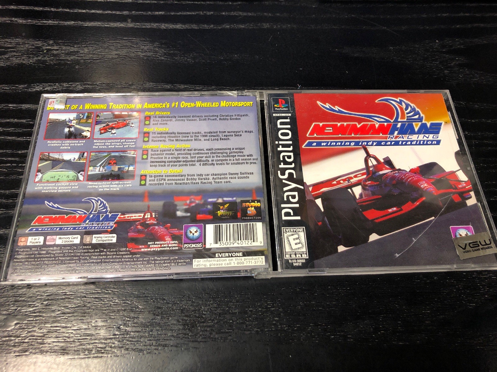 Newman/Haas Racing (Sony PlayStation 1, 1997)
