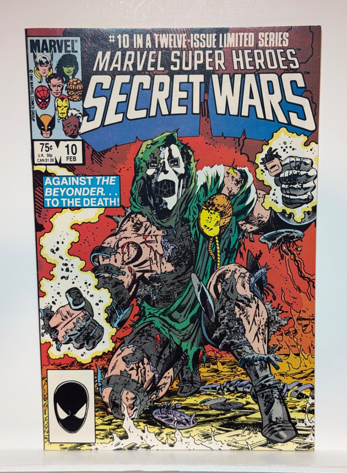 Dr Doom Marvel Super Heroes Secret Wars 10 NM 1985 Mike Zeck   🔑