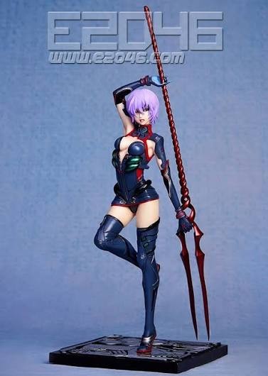 Reinhardt Ayanami Plug Suit Version 2 Prepainted  By Gathering E2046 Rare