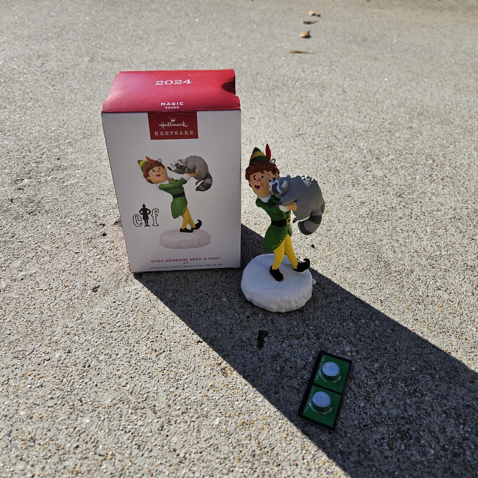 Hallmark 2024 Keepsake Does Someone Need A Hug Elf Ornament With Sound