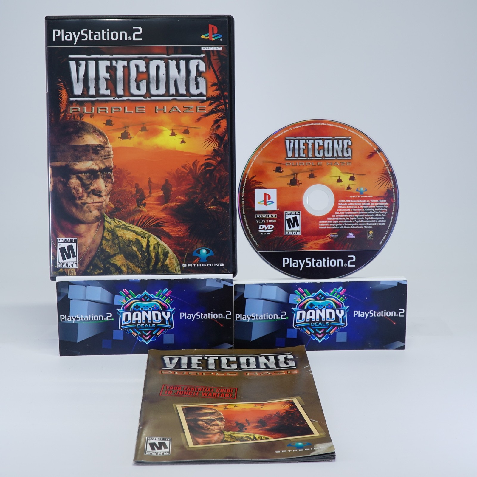 Vietcong Purple Haze PS2 CIB W/ Manual - PlayStation 2