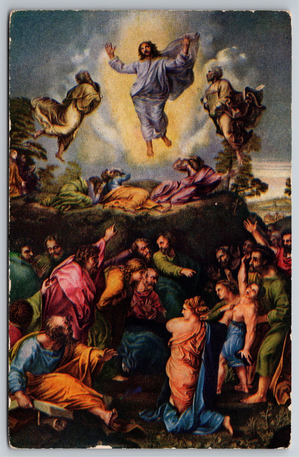 The Transfiguration Vatican, Rome Italy Vintage Postcard
