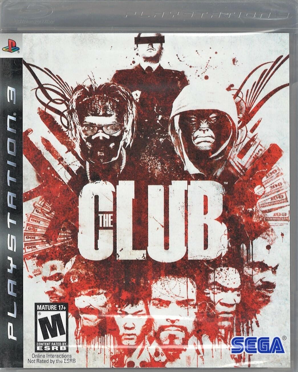 The Club PS3 (Brand New Factory Sealed US Version) Playstation 3