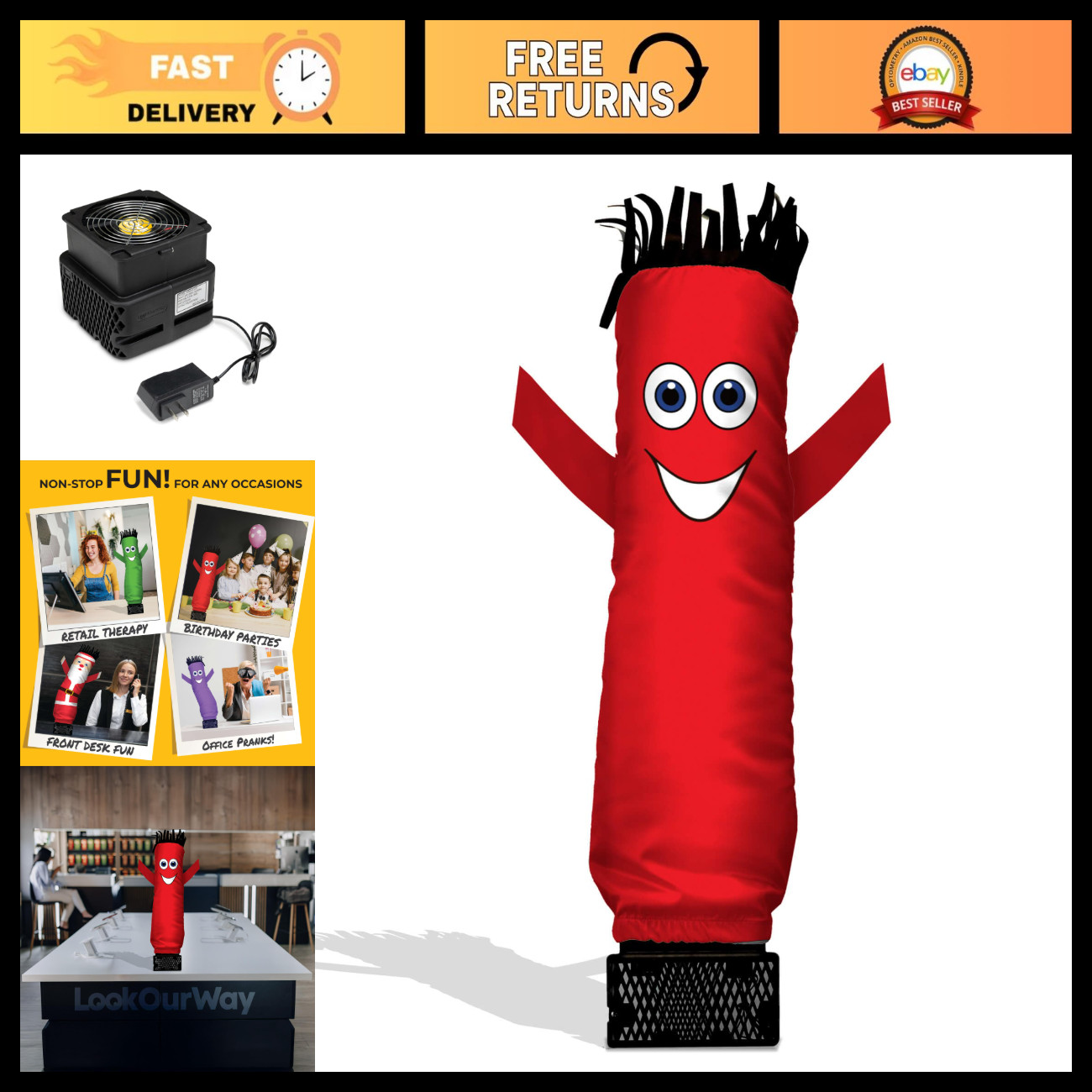 Mini Inflatable Tube Man Set - 29