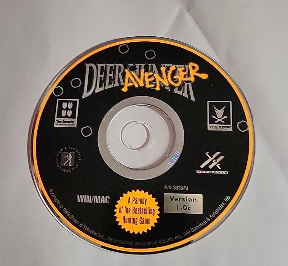 Deer Avenger A Parody (PC) CD-ROM MAC Disc Only 1999