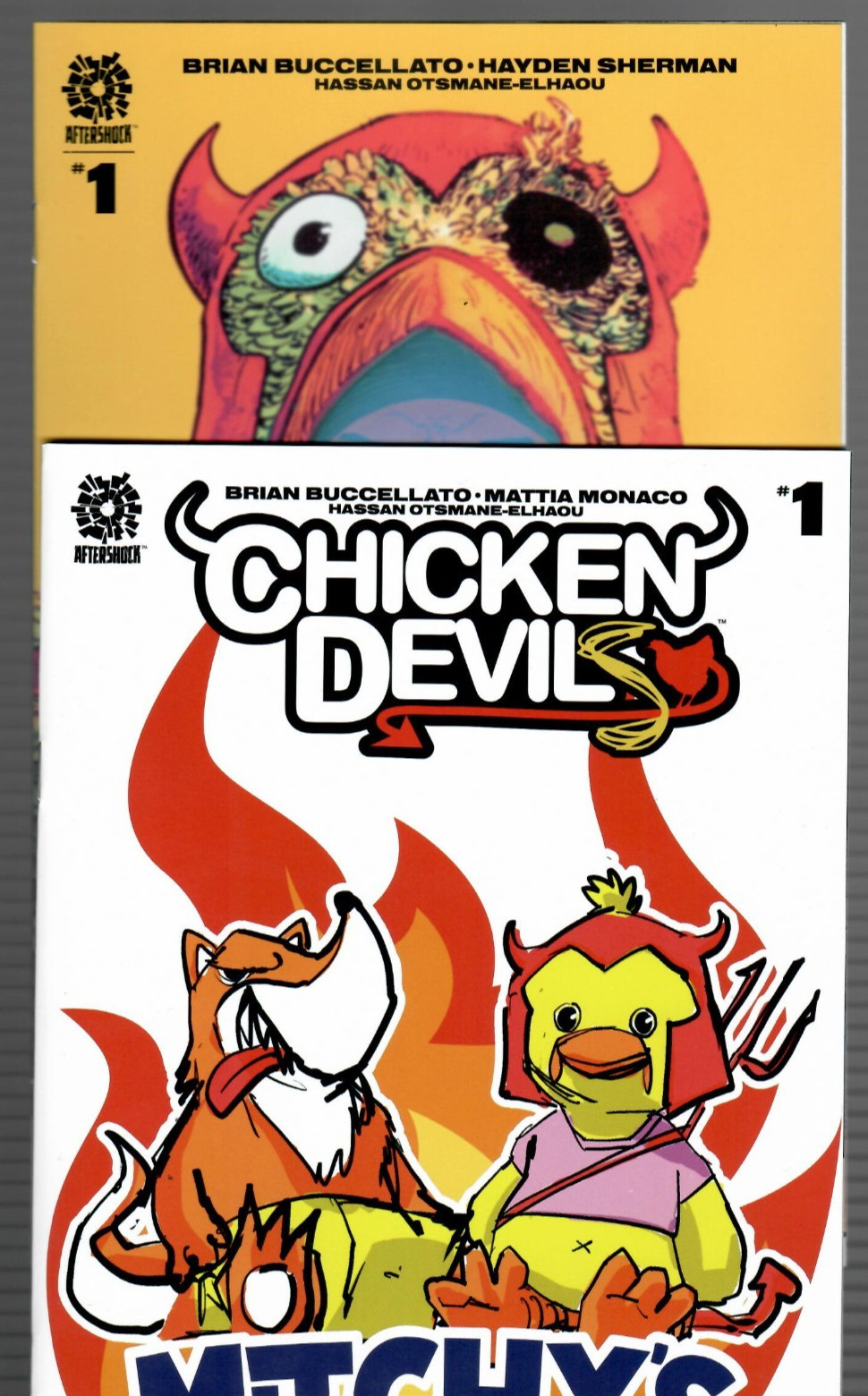Chicken Devil #1 (9.4) 10/2022 & Mitchy\'s Meal #1 (9.0) 10/2022 After Shock
