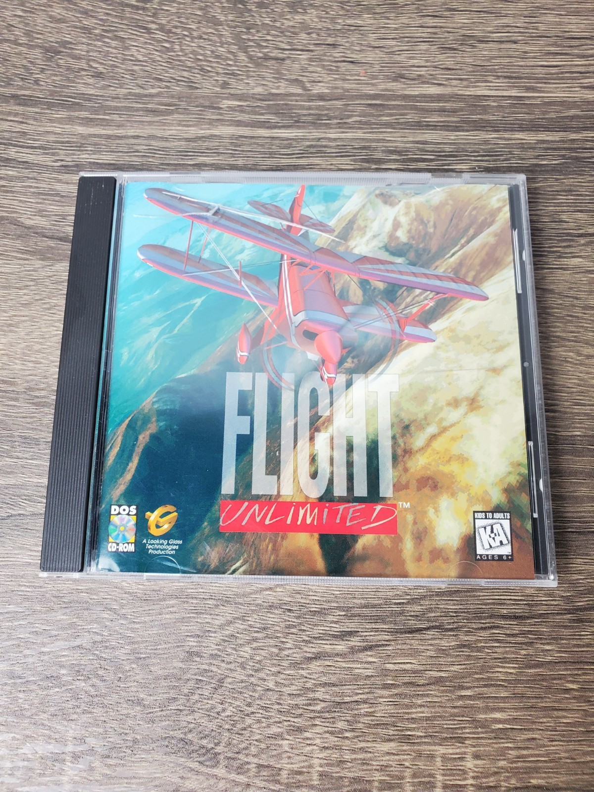 FLIGHT UNLIMITED PC Game 1995 Virgin Interactive Entertainment (Working)