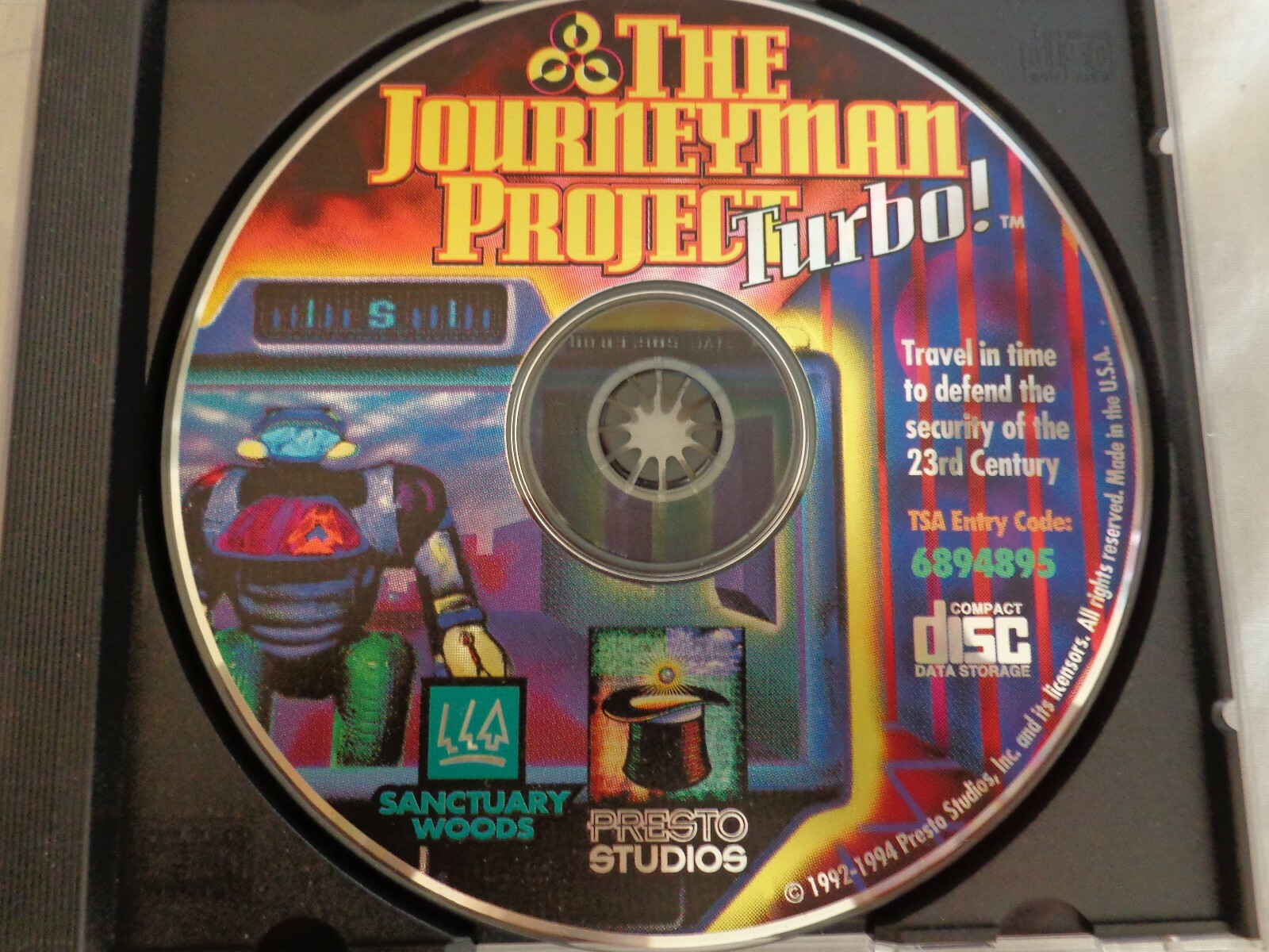 The Journeyman Project Turbo Travel in Time (#3091/58)