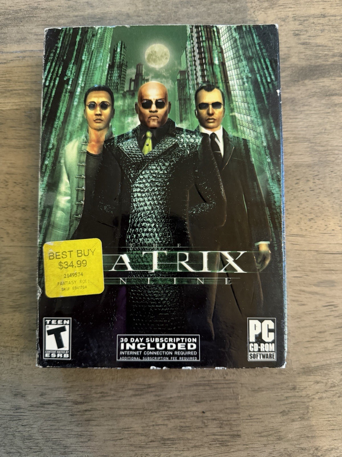 THE MATRIX ONLINE (2005, SEGA/WB) PC GAME ALL DISCS AND INSERTS USED COMPLETE GC