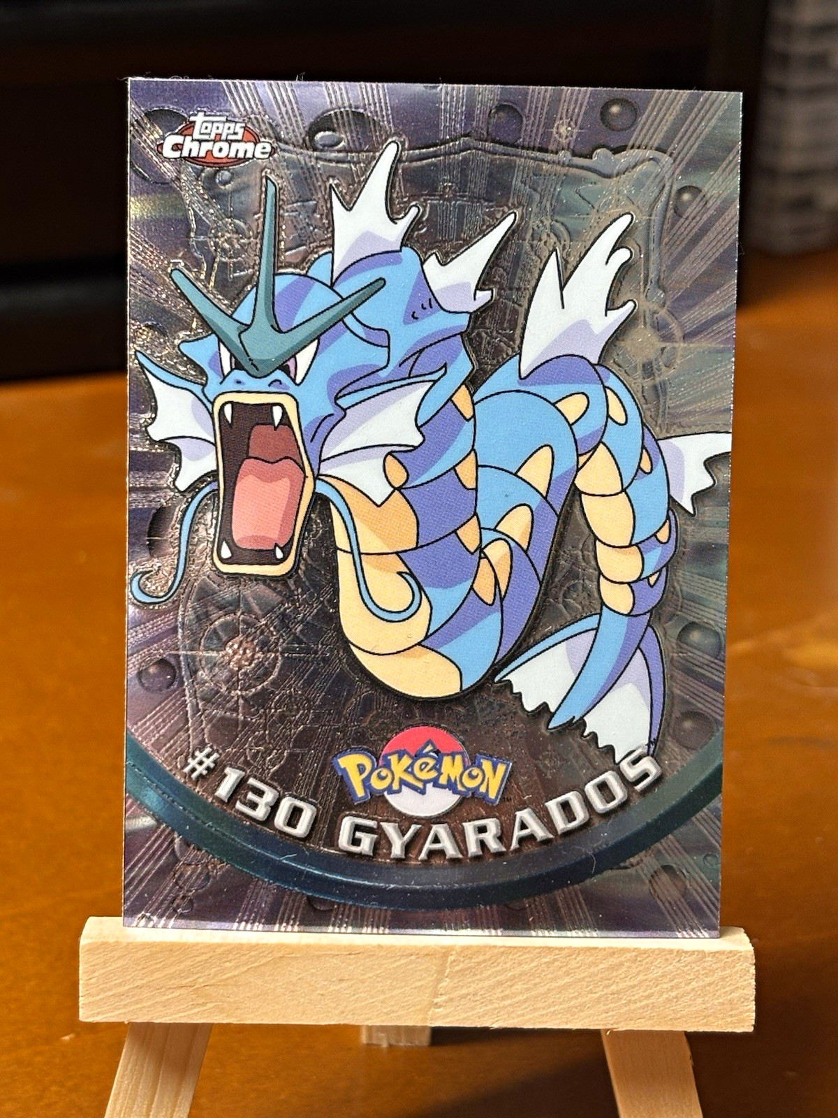 2000 Topps Chrome Pokémon TV Animation Edition #130 Gyarados (view pics of back)