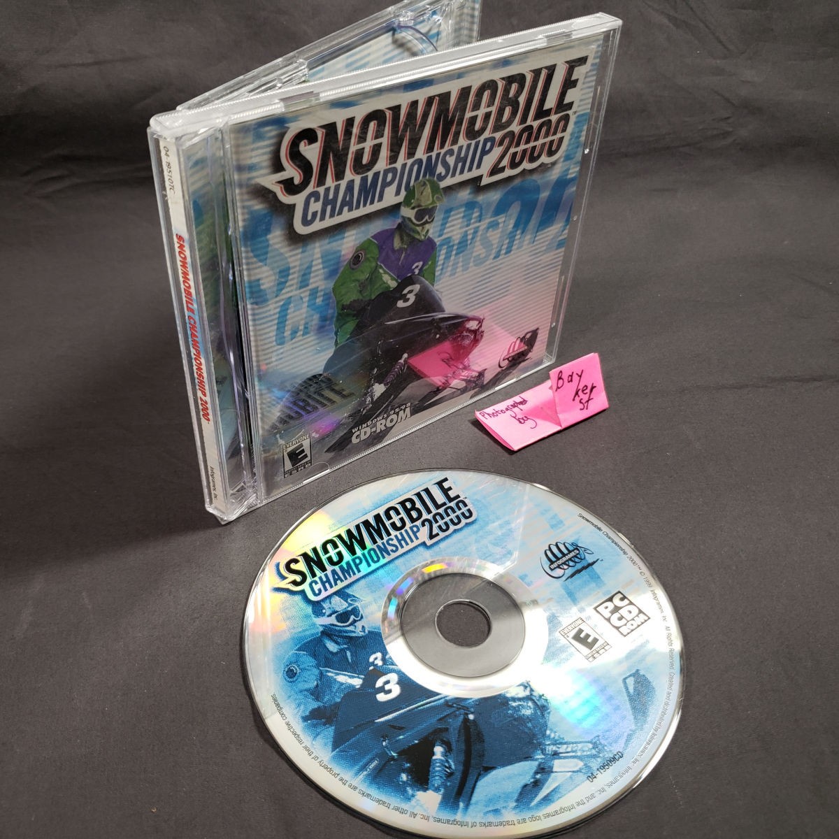 Snowmobile Championship 2000 PC Windows 95 98 CD snow mobile