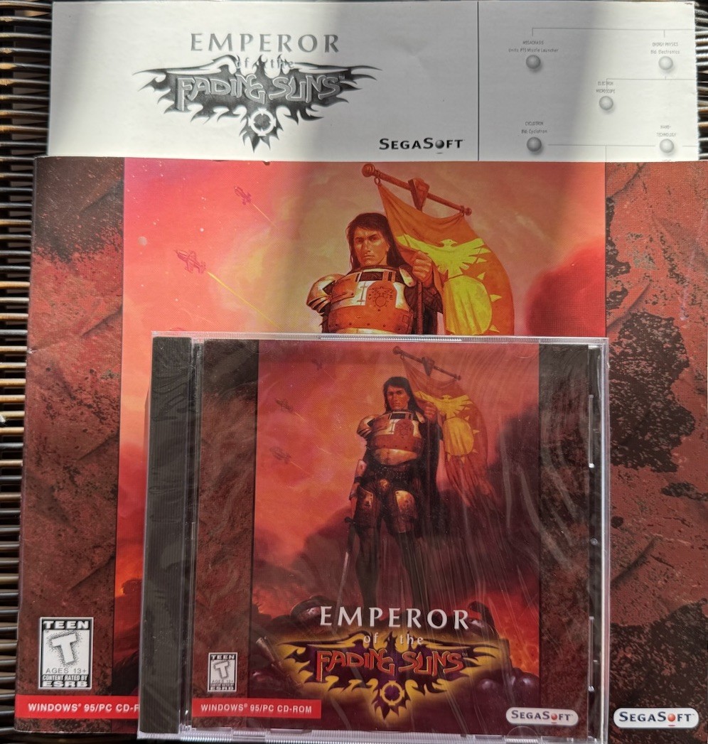 Emperor of the Fading Suns CD for IBM PC 1997 New Never Opened