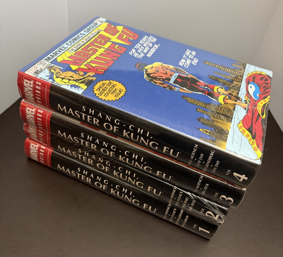 Shang-Chi, Master of Kung Fu Omnibus Vol 1 2 3 4/DM (1st, 2016-17) *NEW* sealed