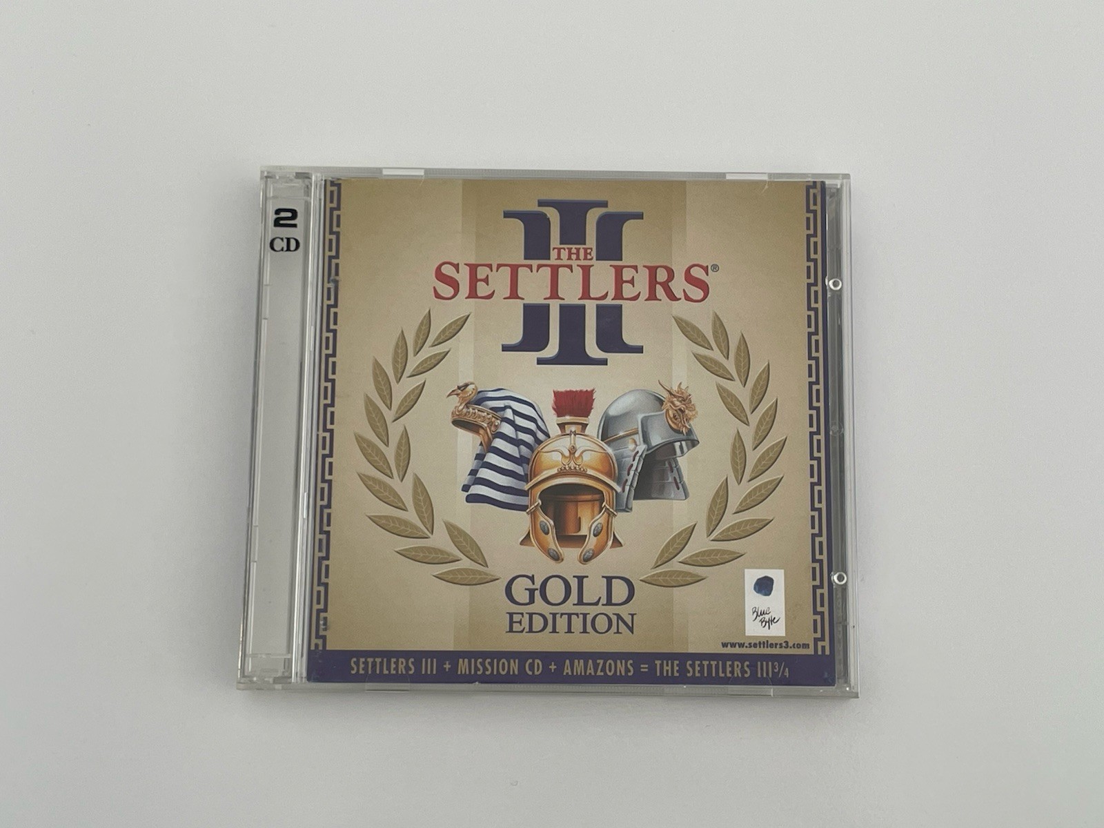 The Settlers 3 Gold Edition PC Game 2 Disc Set w Manual & Game Code Like New