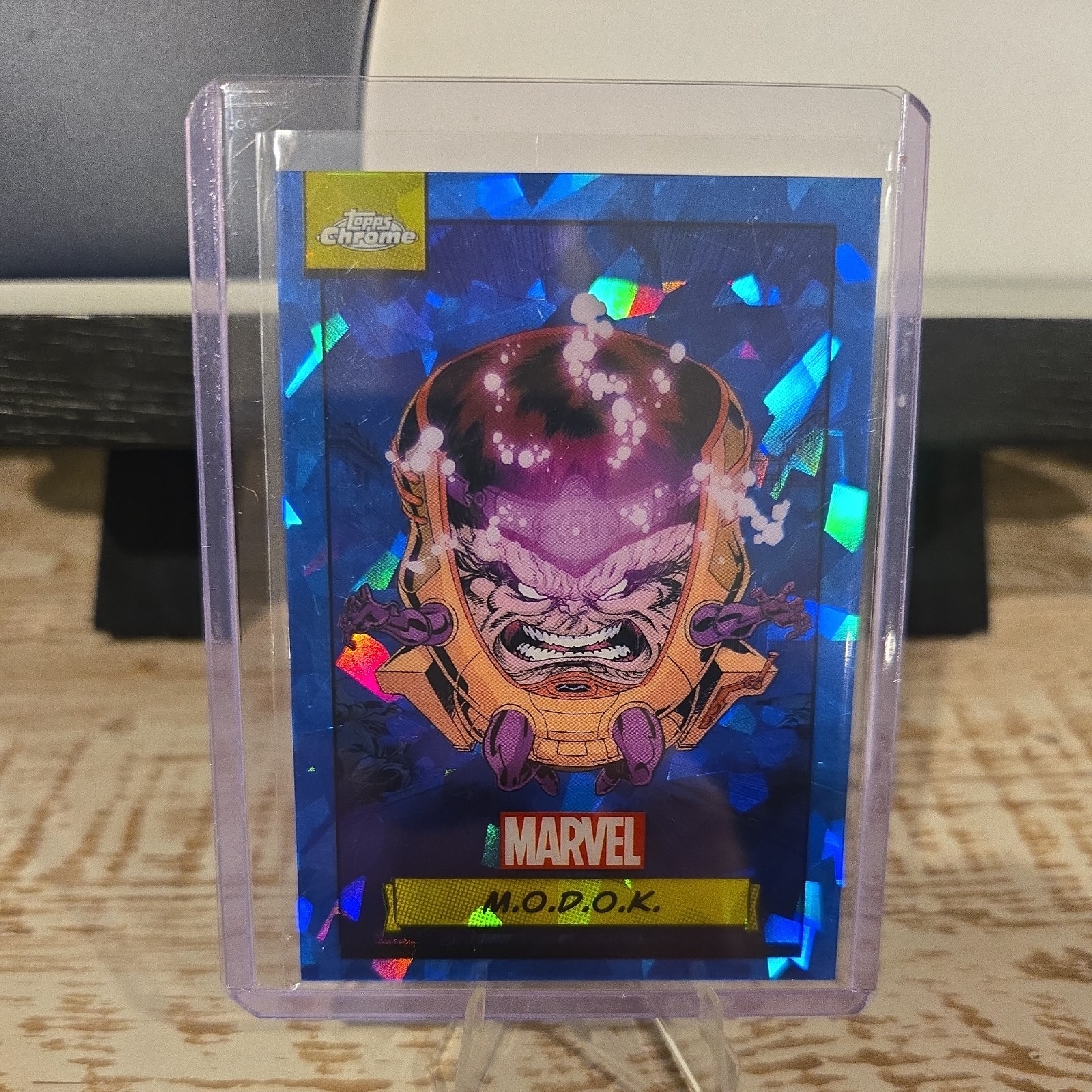 2024 Topps Chrome Marvel Sapphire M.O.D.O.K. #60 