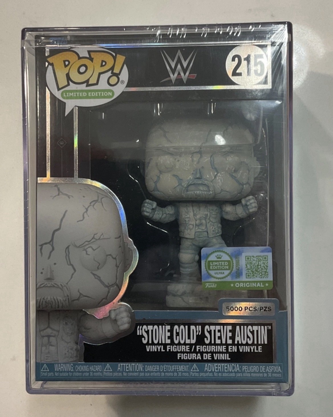 Inhand Funko Pop “Stone Cold” Steve Austin 5000 pcs Limited Edition +Protector